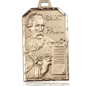 14kt Gold Saint Paul the Apostle Medal