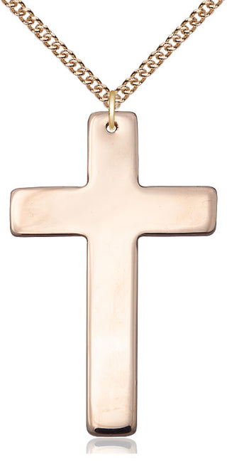 14kt Gold Cross Medal
