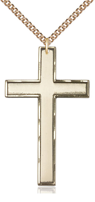 14kt Gold Cross Medal