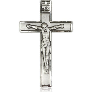 Pewter Crucifix Medal