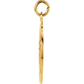 14K Yellow 15 mm St. Anthony Medal