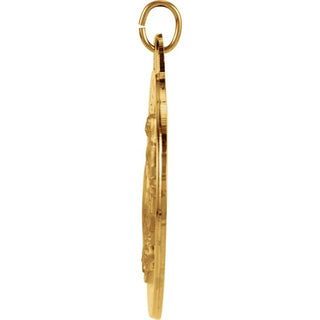14K Yellow 29 mm Miraculous Medal