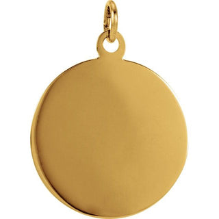 14K Yellow 15 mm St. Jude Thaddeus Medal