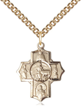 14kt Gold 5-Way Special Needs Medal
