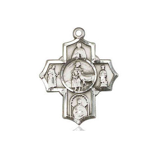 Sterling Silver 5-Way Special Needs Medal