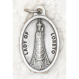 25-Pack - Oxidized Pendant-Lady of Loreto
