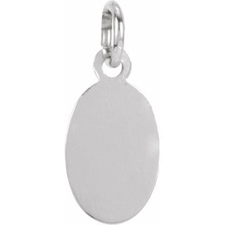 Sterling Silver 9x6 mm St. Christopher Medal  