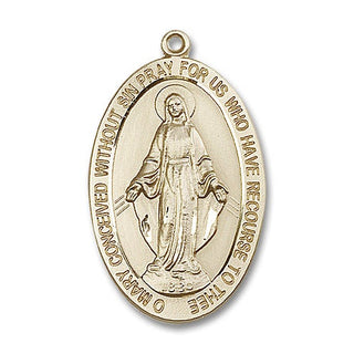 14kt Gold Filled Miraculous Medal