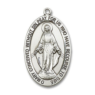Sterling Silver Miraculous Medal