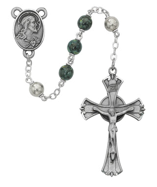 Green And Black Rosary