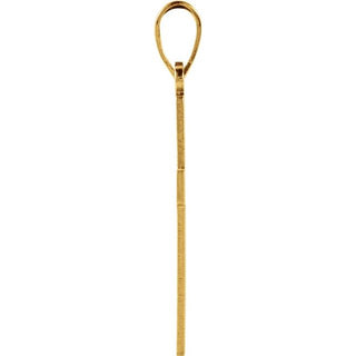 14K Yellow 18X12 mm Cross Pendant
