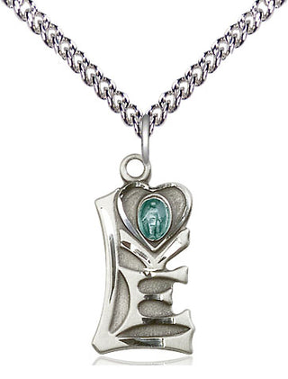 Sterling Silver Miraculous Medal Religious Jewelry
