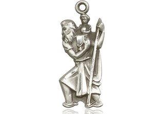 Sterling Silver Saint Christopher Medal Catholic Jewelry