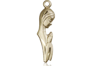 14kt Gold Filled Madonna Medal