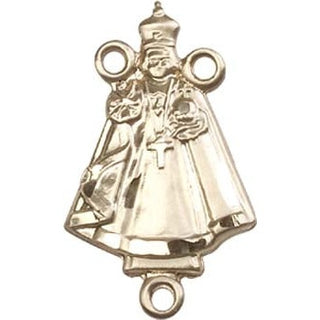14kt Gold Filled Infant Figure Rosary Center Rosary Center