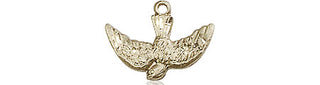14kt Gold Holy Spirit Medal