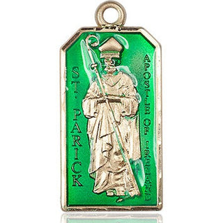 14kt Gold Filled Saint Patrick Medal