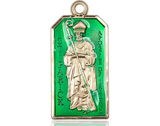 14kt Gold Saint Patrick Medal