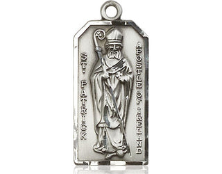 Sterling Silver Saint Patrick Medal Catholic Jewelry