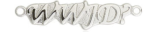 Sterling Silver Wwjd Medal Religious and Catholic Jewelry