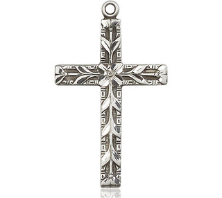 Sterling Silver Cross Medal
