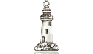Pewter Lighthouse Medal