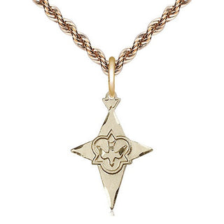 14kt Gold Filled Cross Medal Religious Jewelry