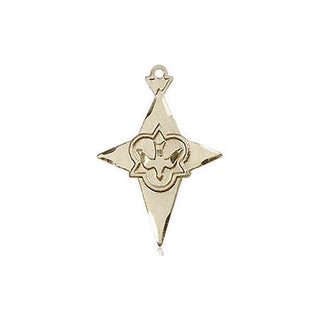 14kt Gold Cross Medal
