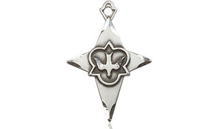 Sterling Silver Cross Medal