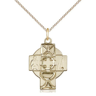 14kt Gold Filled Rcia Medal Religious Jewelry