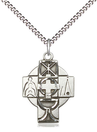 Sterling Silver Rcia Medal Religious Jewelry