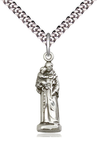 Sterling Silver Saint Anthony Medal Catholic Jewelry