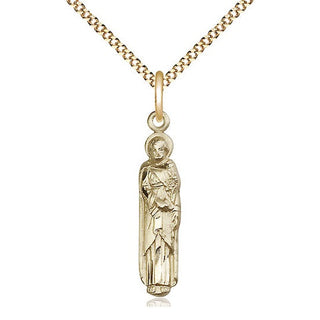 14kt Gold Filled Saint Joseph Medal Catholic Jewelry