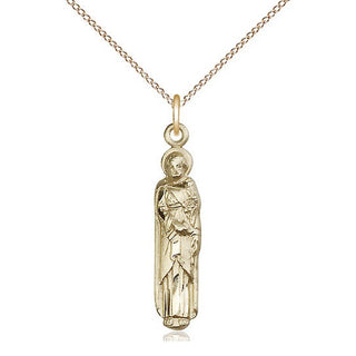14kt Gold Filled Saint Joseph Medal Catholic Jewelry