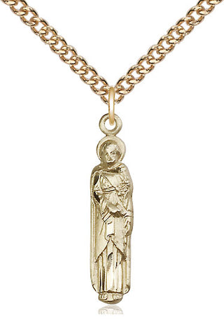 14kt Gold Saint Joseph Medal