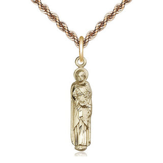 14kt Gold Saint Joseph Medal