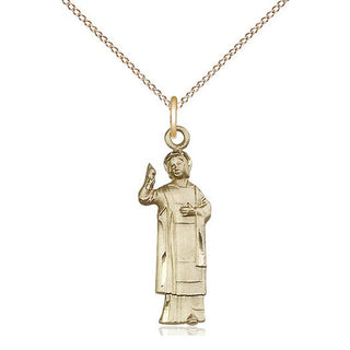 14kt Gold Saint Stephen Medal