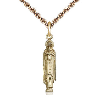 14kt Gold Filled Madonna & Child Medal Catholic Jewelry