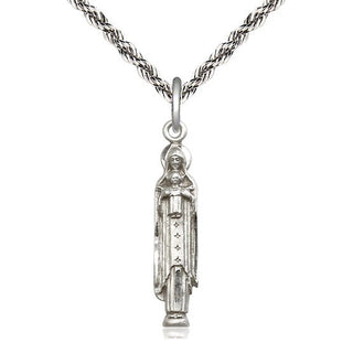 Sterling Silver Madonna & Child Medal Catholic Jewelry