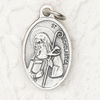 Bulk Saint Scholastica Pray for us Medals