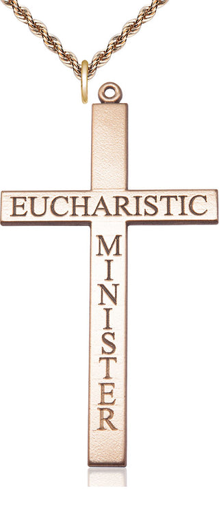14kt Gold Eucharistic Minister Cross Medal