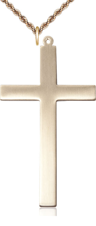 14kt Gold Filled Cross Medal Catholic Jewelry
