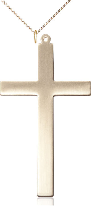 14kt Gold Cross Medal