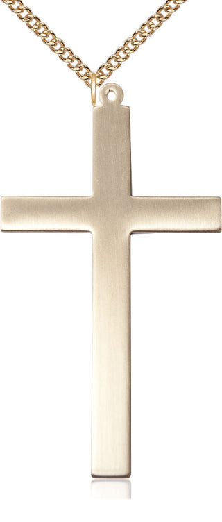 14kt Gold Cross Medal