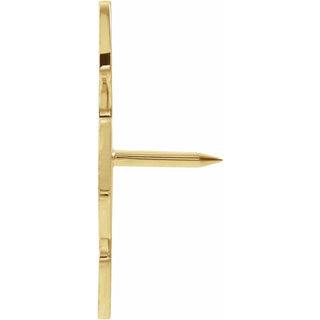 10K Yellow The Missing Peace Lapel Pin
