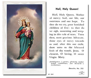 100-Pack - Our Lady Of Victory Holy Card With Prayer