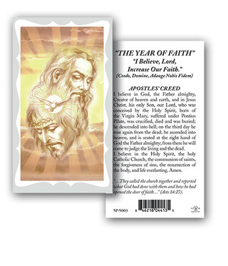 100-Pack - Year Of Faith Holy Card