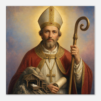 St. Rupert of Salzburg - Devotional Canvas