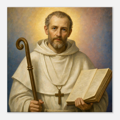St. Stephen Harding - Devotional Canvas