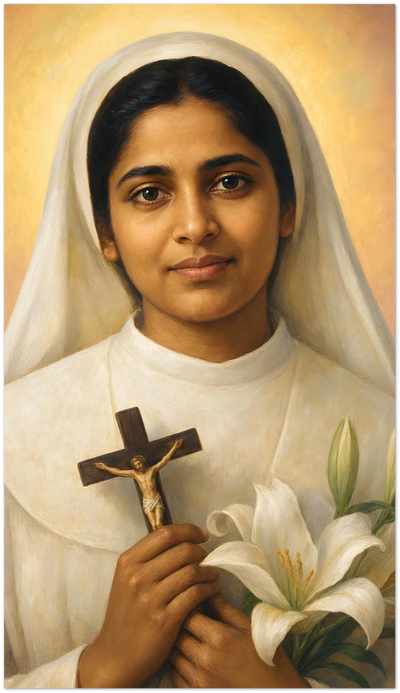 St. Alphonsa of the Immaculate Conception Holy Cards